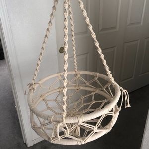 Macrame Hanging Cat Bed